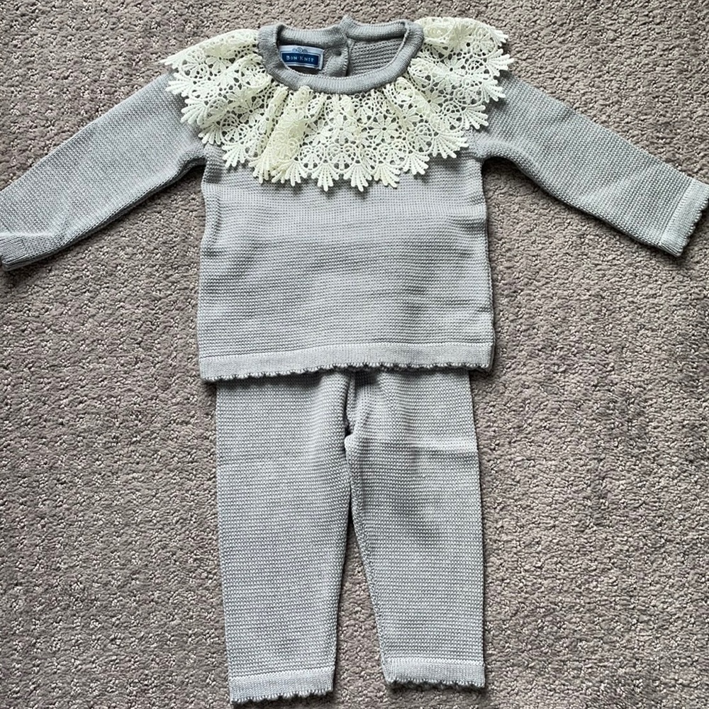 Bon Knit baby set 9-12mo